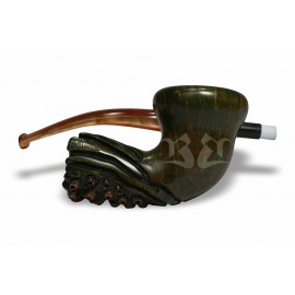 Cachimbo Bertoldi Maestro Longo Briar com Filtro 9mm